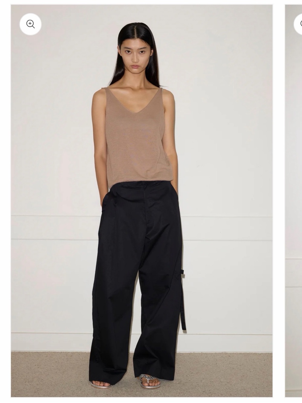 NWT Deiji Studios - Tab Pant Black